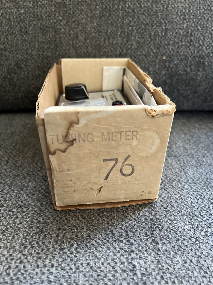 Vintage Linear Model 76 Tuning Meter With Manuals WORKS 1/1 On eBay