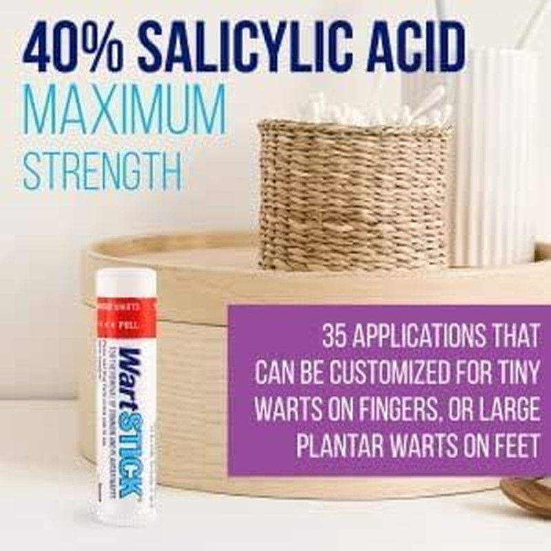 Maximum Strength Salicylic Acid Solid-Stick Common and Plantar Wart Remover 0.2