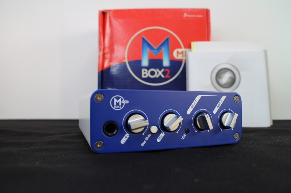 Digidesign Mbox 2 Mini USB Audio Interface & Manual