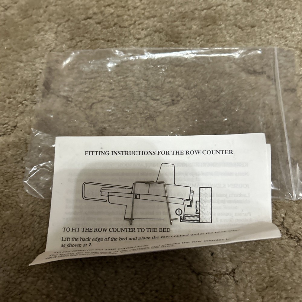 Bond America ROW COUNTER Accessory for Ultimate Sweater Machine