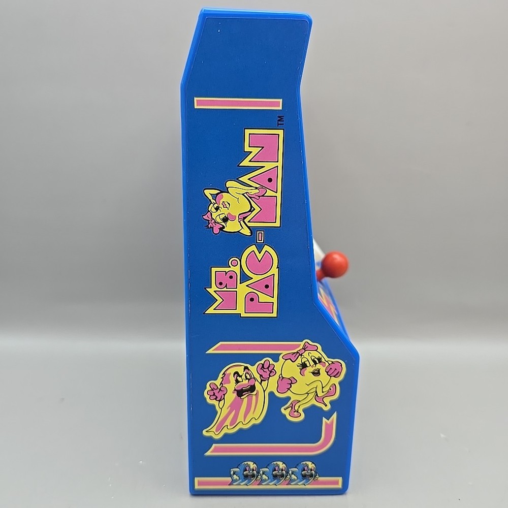 2018 Basic Fun Ms. Pac-Man Miniature Arcade Game Machine #09614 Bandai Namco