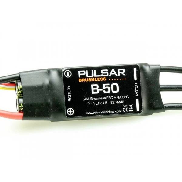Pichler Modellbau 15943 PULSAR B-50 Speed Controller for Brus Model Car