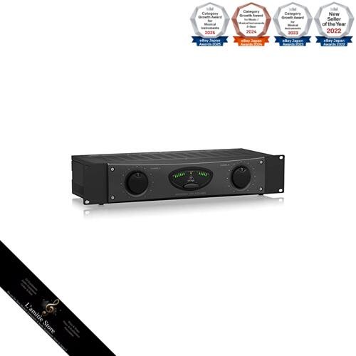 Behringer A800 Power Amplifier Maximum 400W x 2 Outputs 4-ohm Linear Frequency