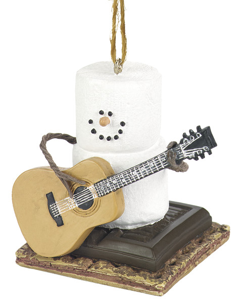 S'more with Guitar Ornament