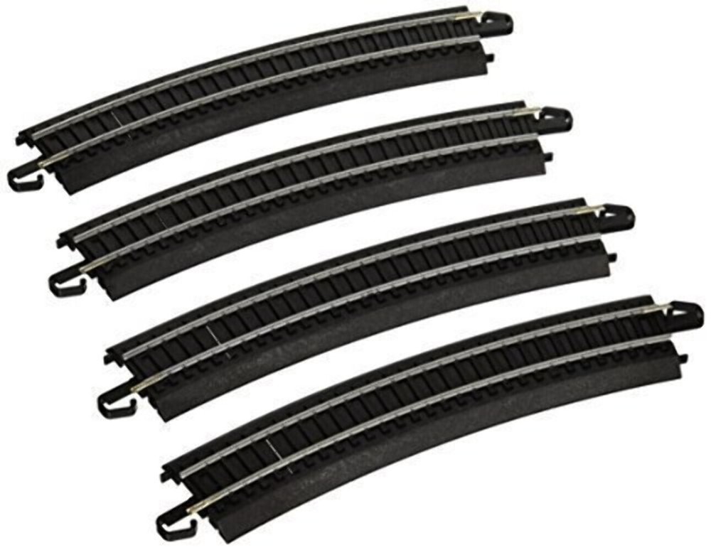 Bachmann 44403 HO Scale 22" Radius Curved (4 PK)