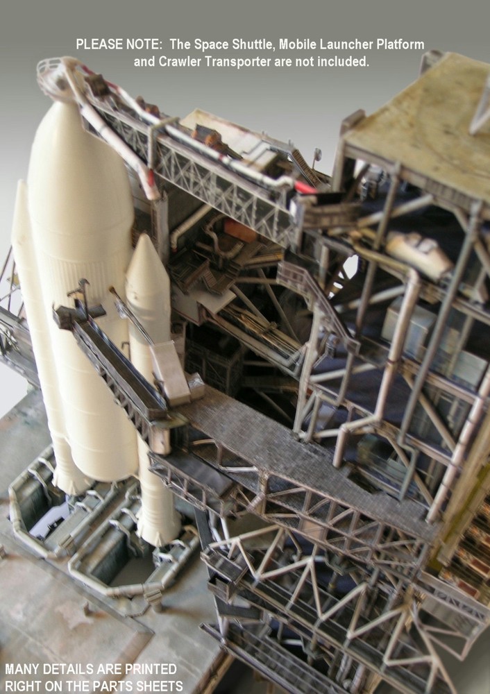 Space Shuttle Launch Complex 39A Model for Airfix/Revell /Boosters 144 PLS.READ!