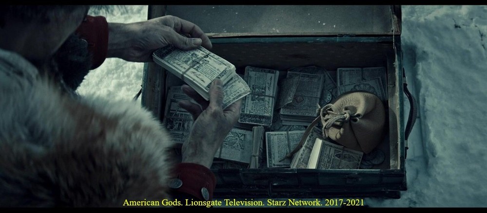 American Gods - Prop Bill Set B