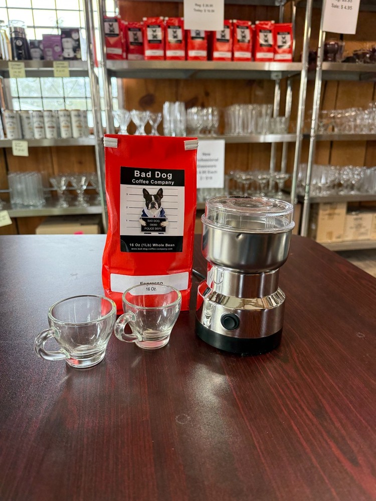 Elefor K007 Espresso machine , Grinder and Coffee