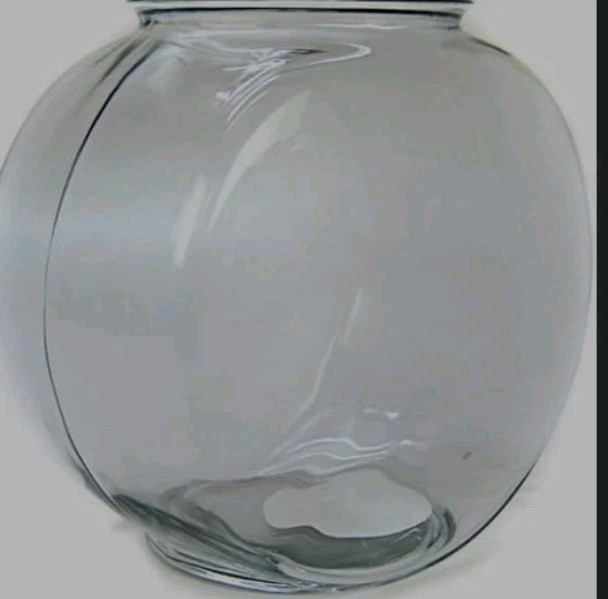 Vintage Fish Bowl Fish Drum