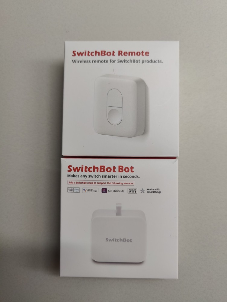 Switchbot Smart Switch Button Pusher (Bluetooth) for Rocker Switch with Remote