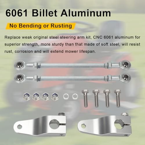 for Snapper Riding Lawn Mowers Steering Arm Upgrade Kit, Replace for