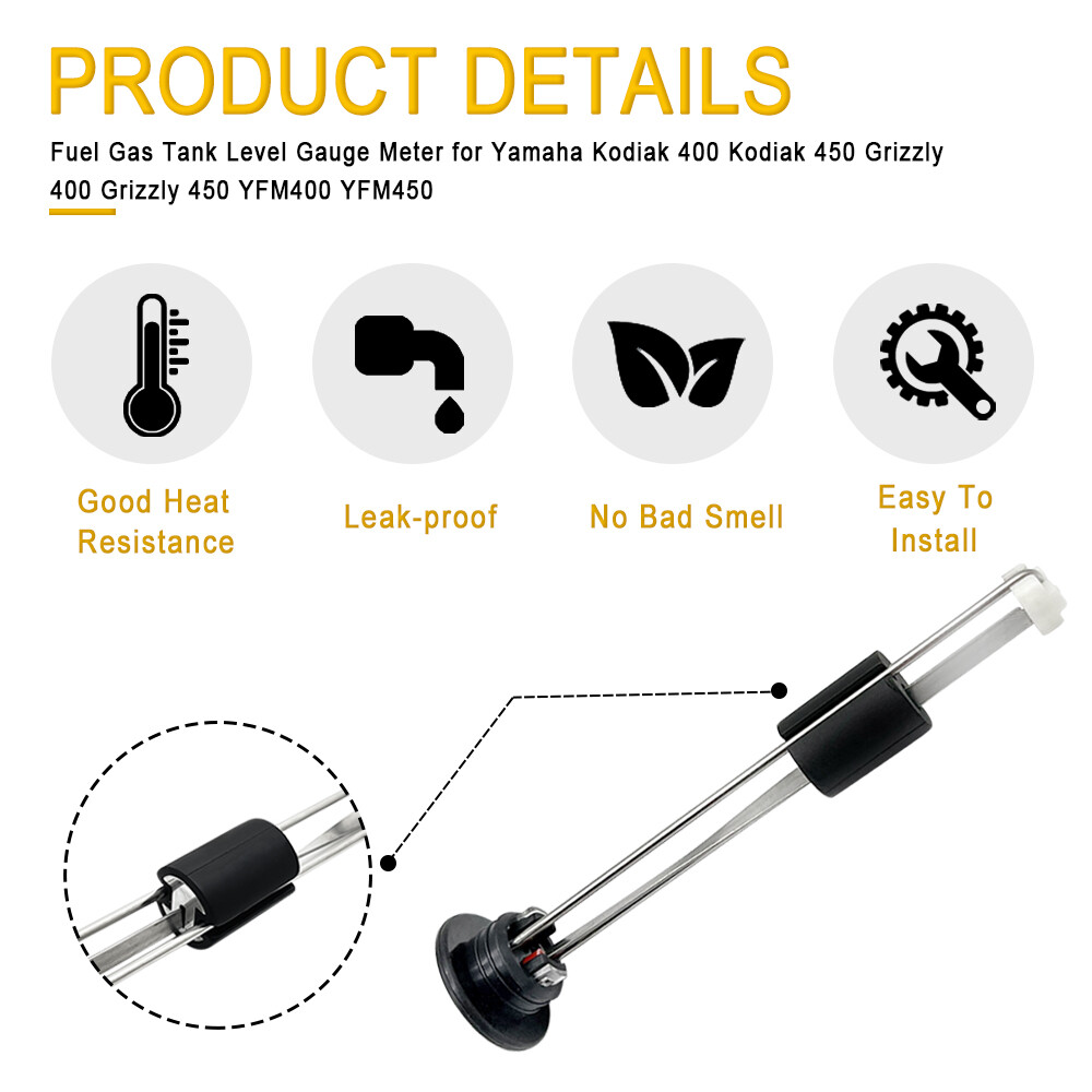 Fuel Gas Tank Level Gauge Meter for Kawasaki Bayou 220 250 300 400 1988-2011