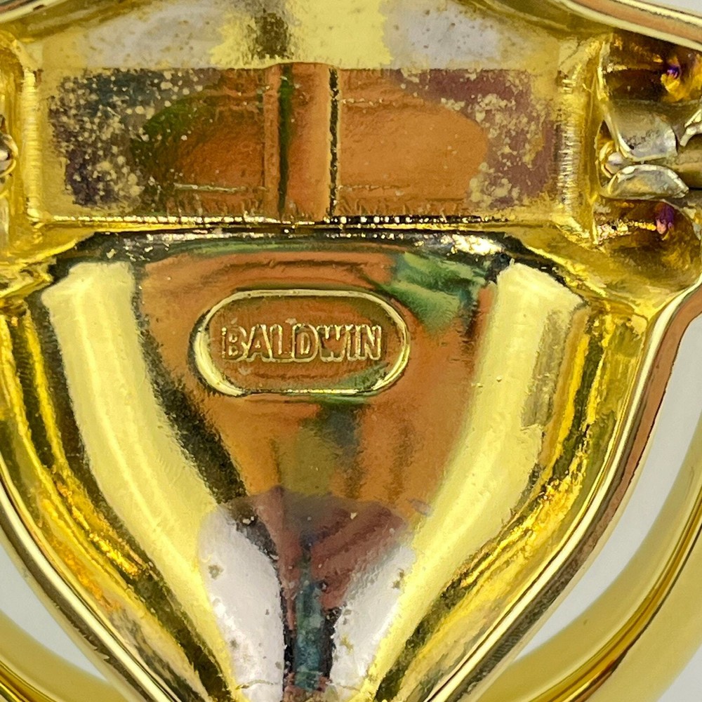Baldwin Solid Brass Polished Door Knocker
