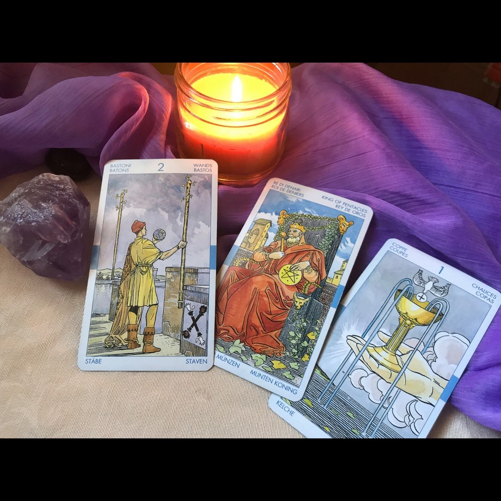 Tarot Card Reading Video Recording - 3 card pull 5 minutes