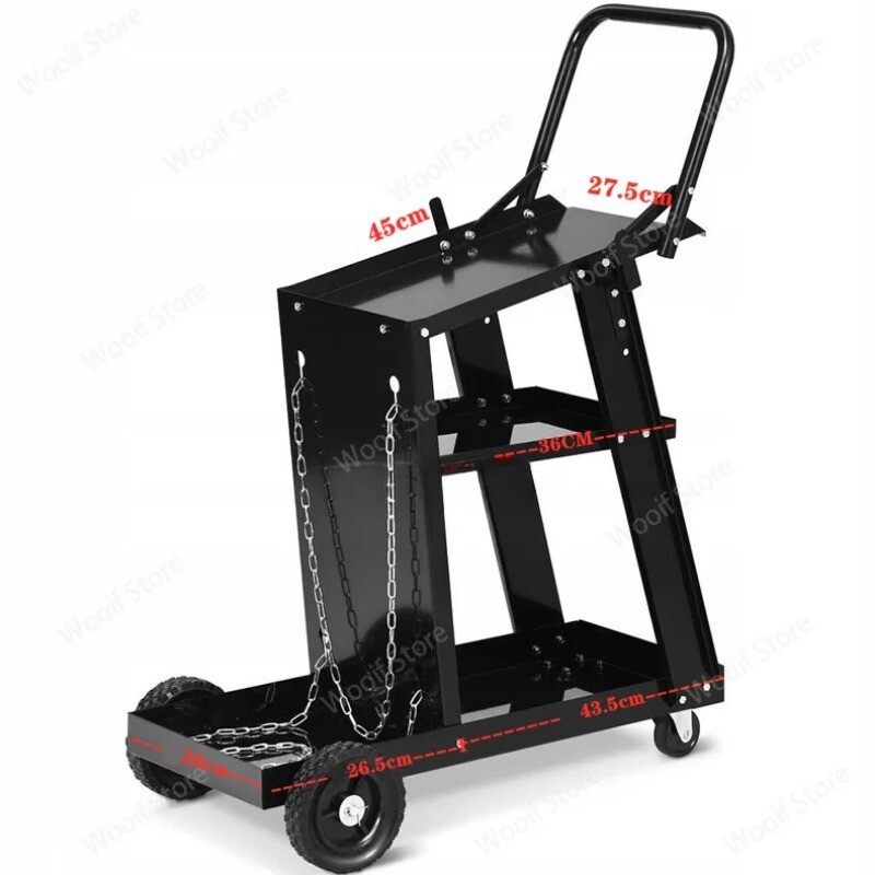 Welding Machine Trolley Welding Driver Pull Mobile Trolley for Car Repair