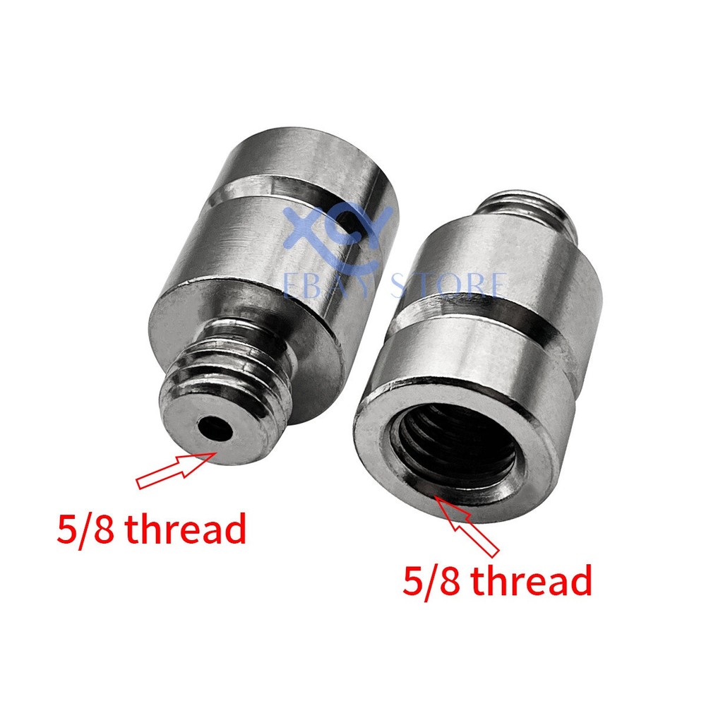 30MM STAINLESS STEEL ADAPTER 5/8X11 THREAD FOR GPS