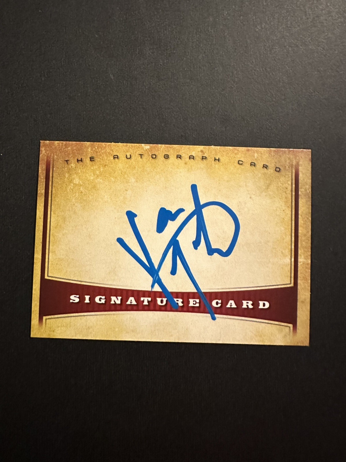 JAMES MARSTERS  SPIKE BUFFY THE VAMPIRE SLAYER  SIGNED AUTOGRAPH CARD IN PERSON