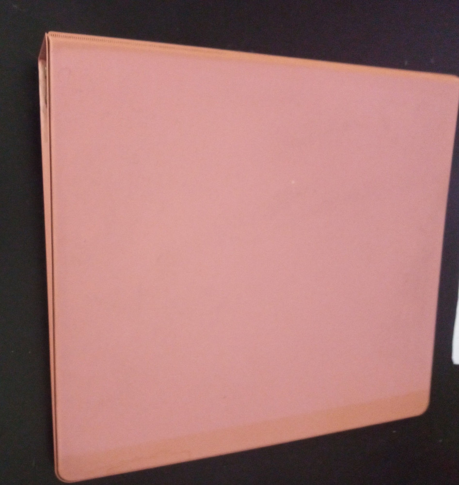 2" 3 ring binder w/ 5 pages of stamps over 100 usable stamps mostly US