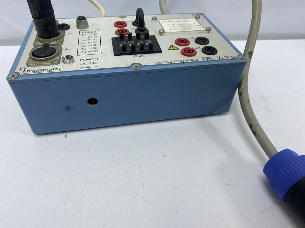 PROGRAMMA FREJA 300 CALIBRATION BOX 2