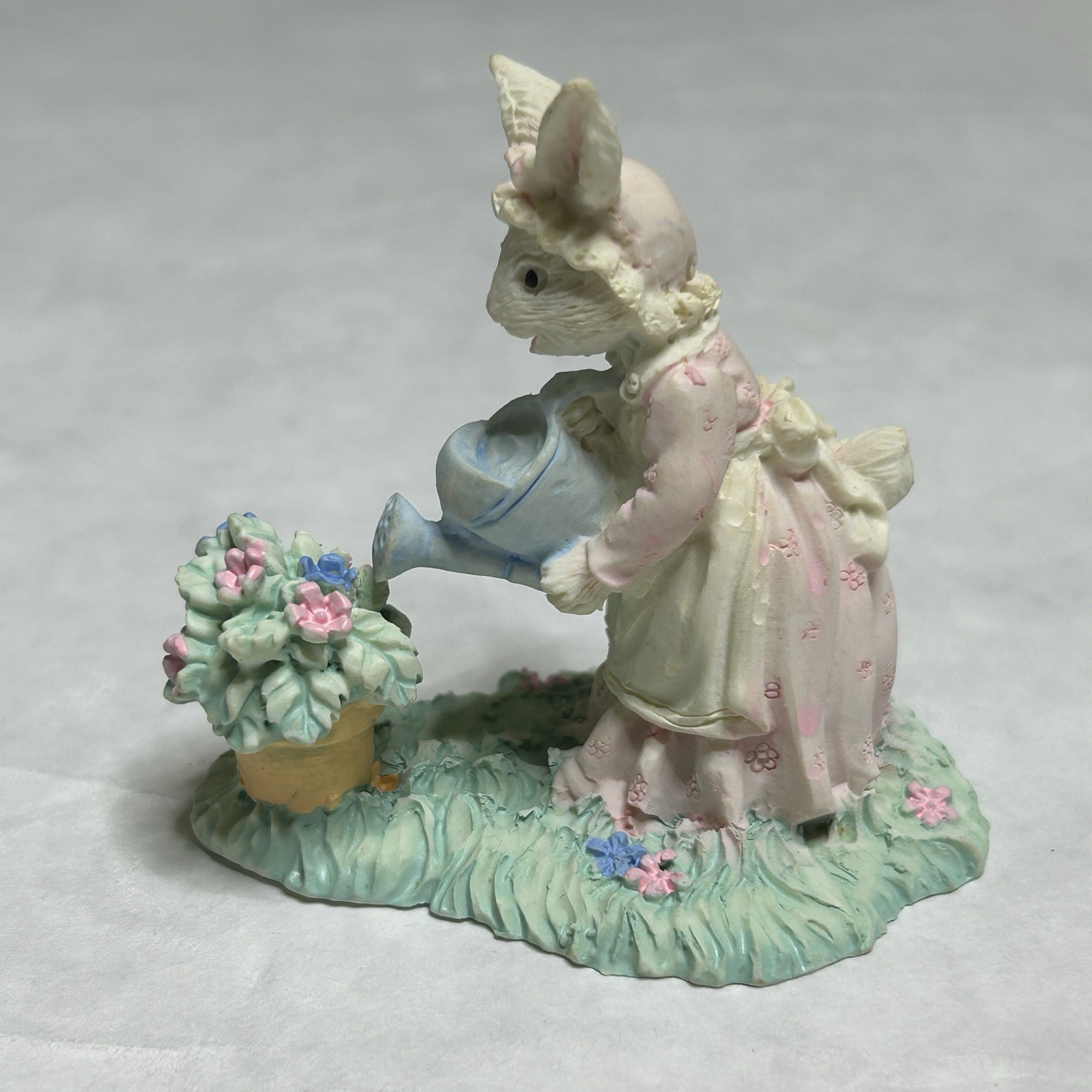 Midwest Importers Cannon Falls Bunny Figure Cottontail Lane Miniature VTG 1993