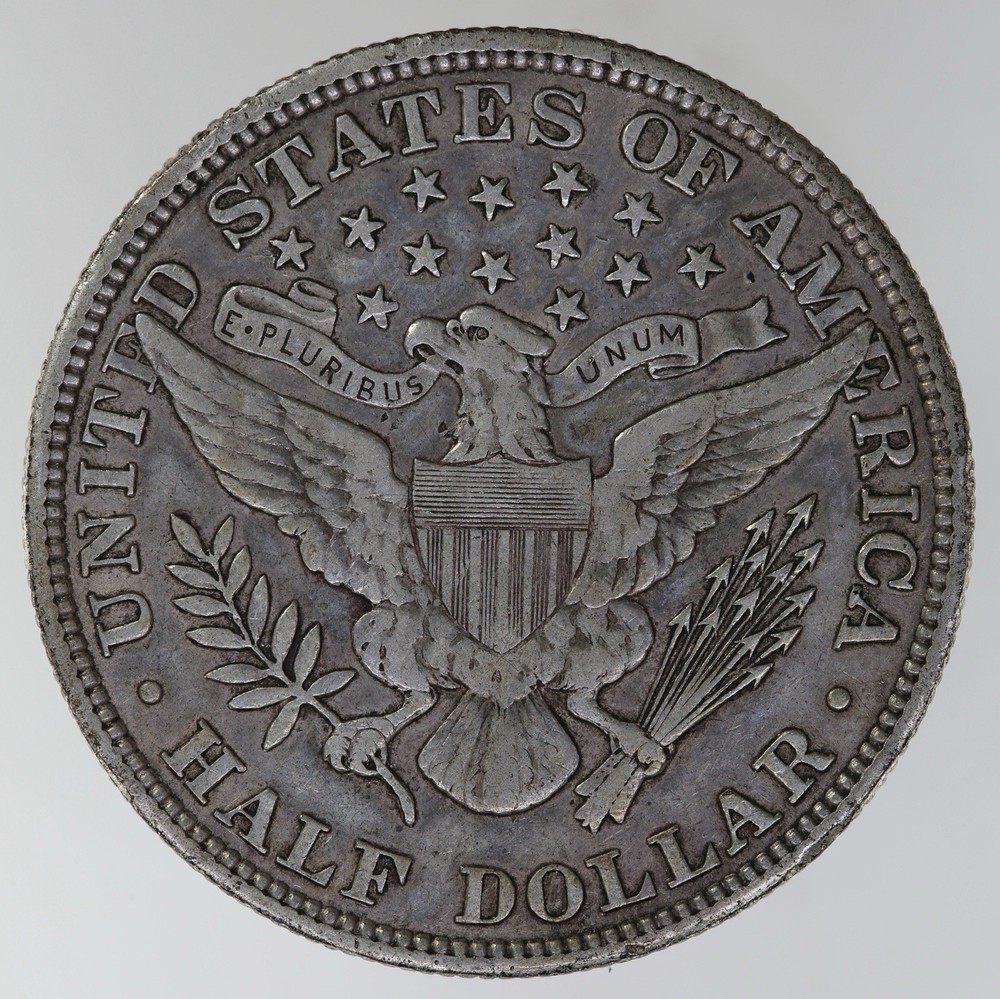 1908 Barber Half Dollar (B2222)