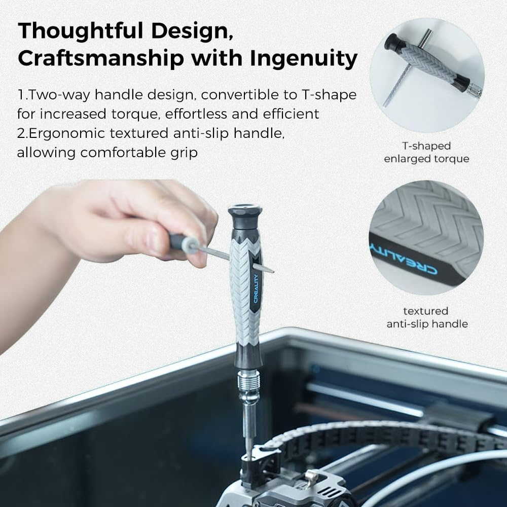 Creality 3D Printer Tool Wrap Kit Pro Assembly/Removal/Filament Cutting Tools