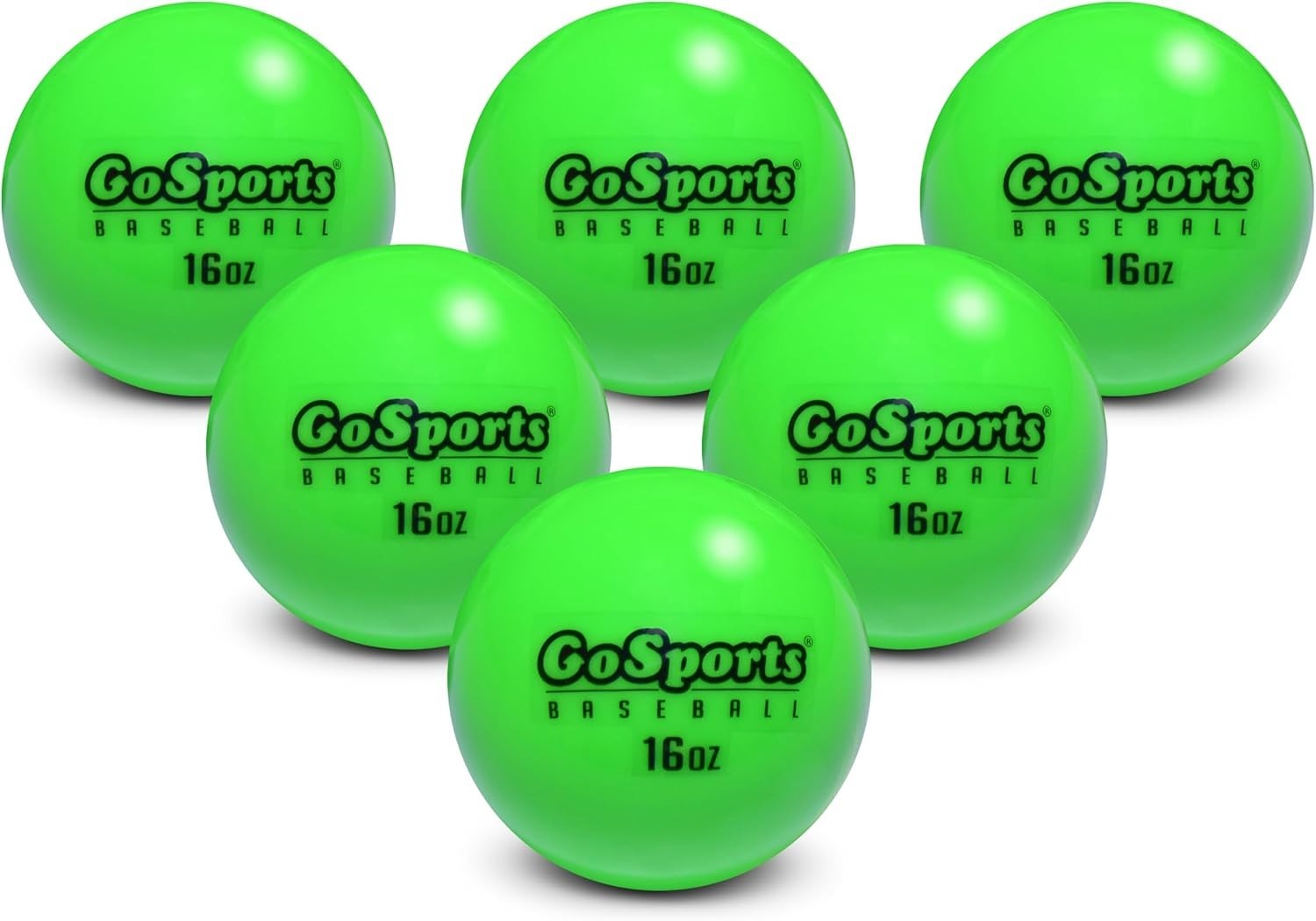 Gosports 2.8'' Weighted Training Balls - Enhance Power for Baseball & Softball