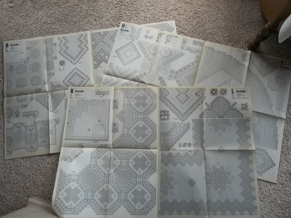 Special Burda Issue - Hardanger - German with Inserts/Directions - MAGAZINE E126