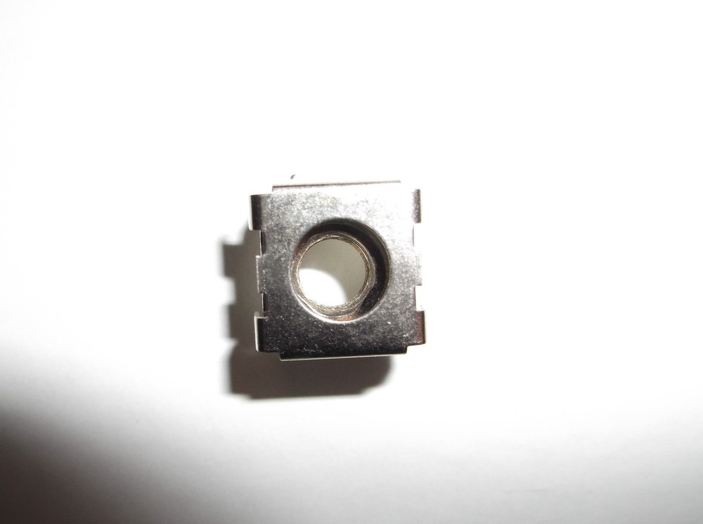 Rack Mount Cage Square Nuts w/ Screws Plus Bushing 25 Pcs Set