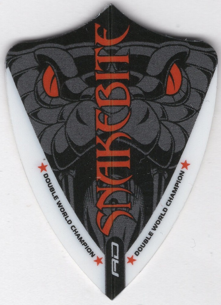 Peter "SNAKEBITE" Wright x2 WORLD CHAMP FREESTYLE Dart Flights: 3 per set