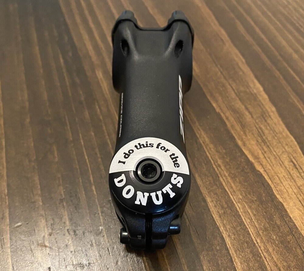 I DO THIS FOR THE DONUTS - Top cap Threadless Bicycle Headset Stem Cap 1 1/8"