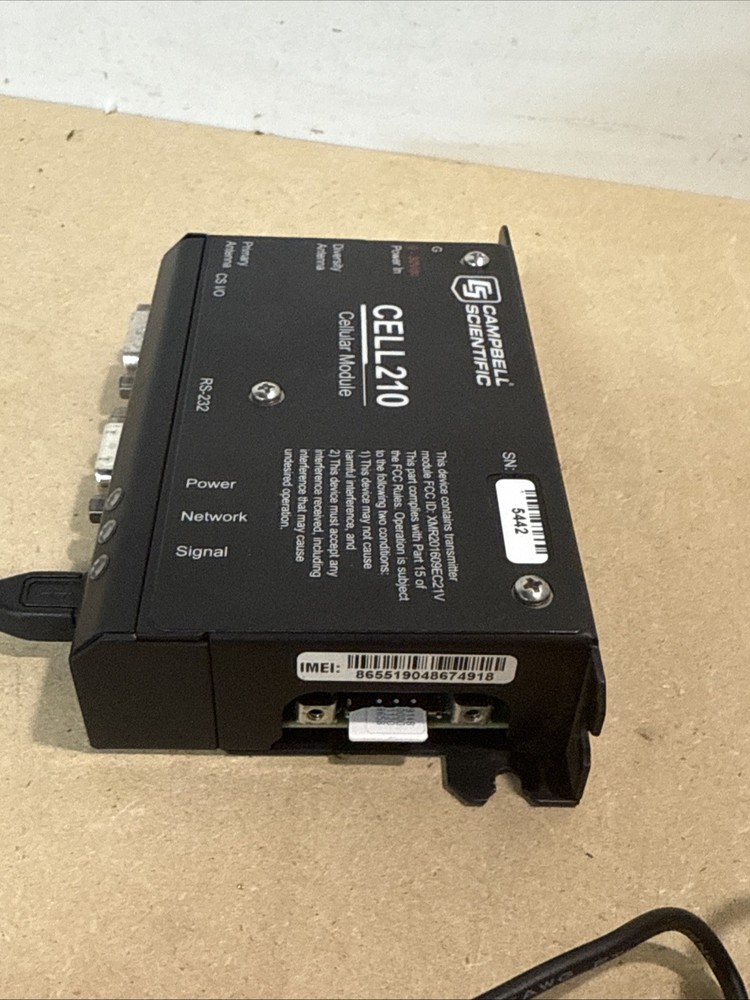 Campbell Scientific Cell 210 Cellular Module