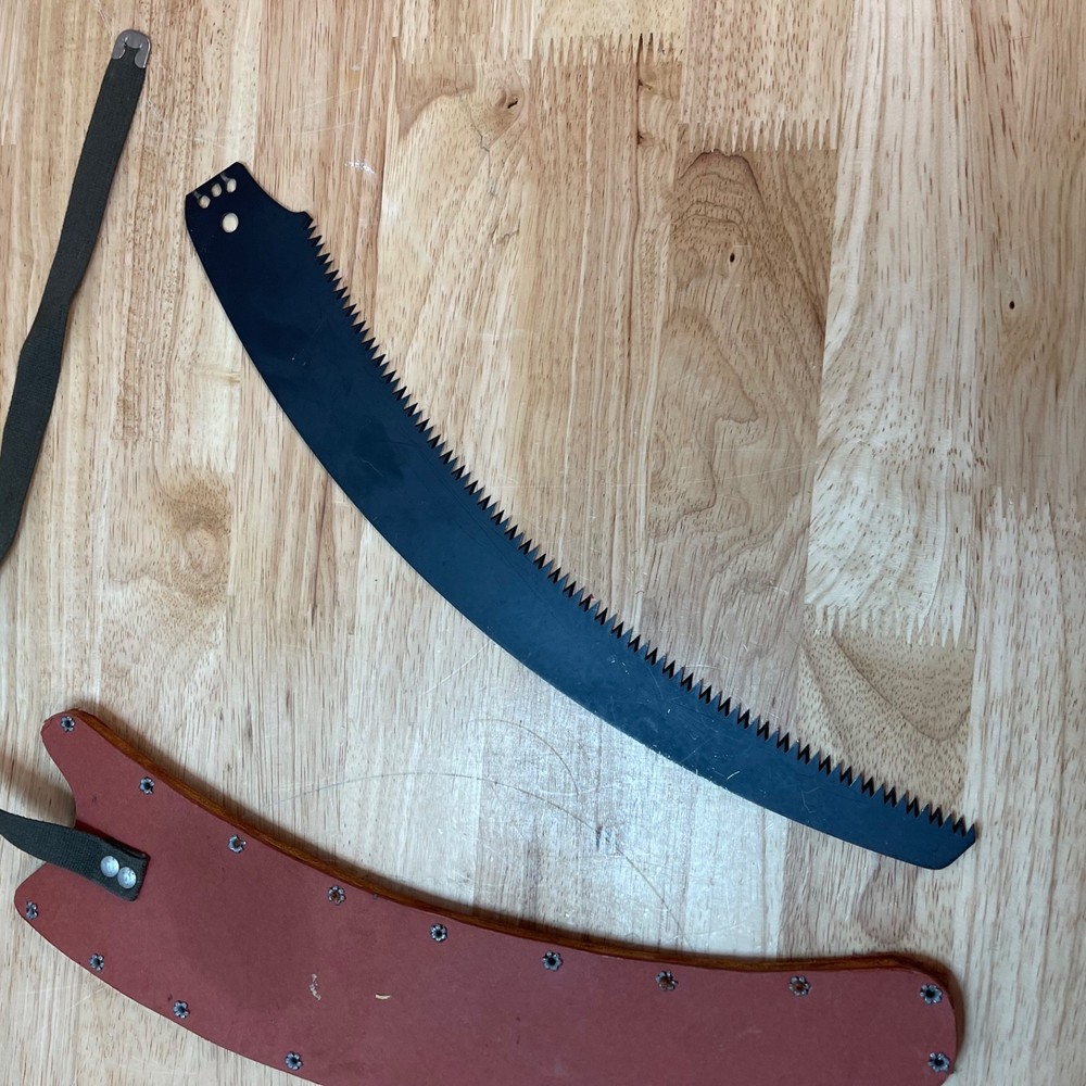 Used Klein 5507 Pruning Tool Sheath & Pruning Saw Blade