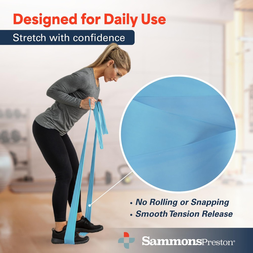 5Pack Resistance Bands for Exercise, Physical Therapy, Strength & Flexibility