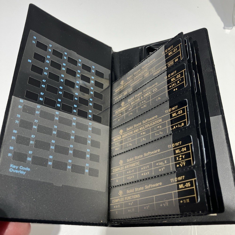 Texas Instruments TI-58C/59 Programmable Calculator Master Library Module ONLY