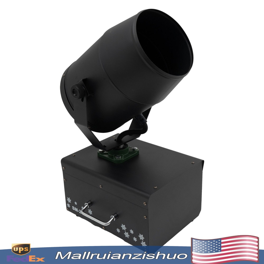 2000w Snow Machine Remote Control Snowflake Spraying Machine Stage Snow Blowing