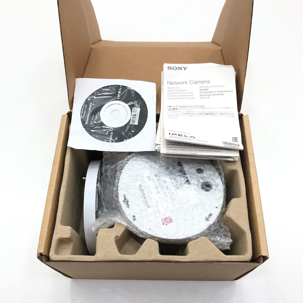 Sony SNC-HM662 IPELA 360 Hemispheric Panomorph Network Security Camera 5MP