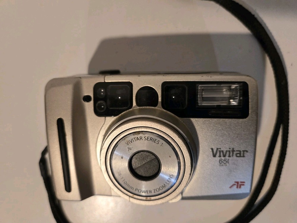 Vivitar Af65 Power Zoom Camera Used Untested Condition