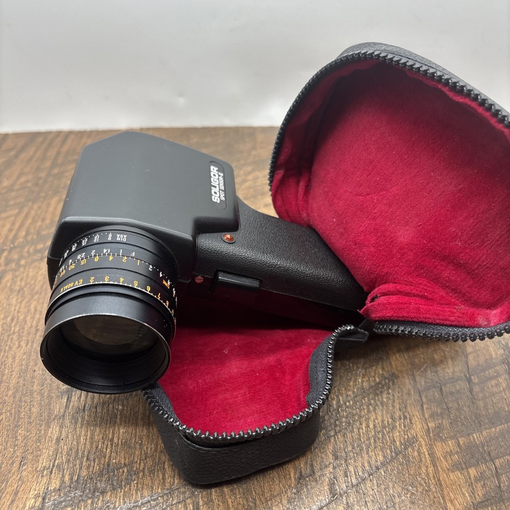 Soligor Spot Sensor-II - Handheld Photometer - Power Works - Light Meter No work