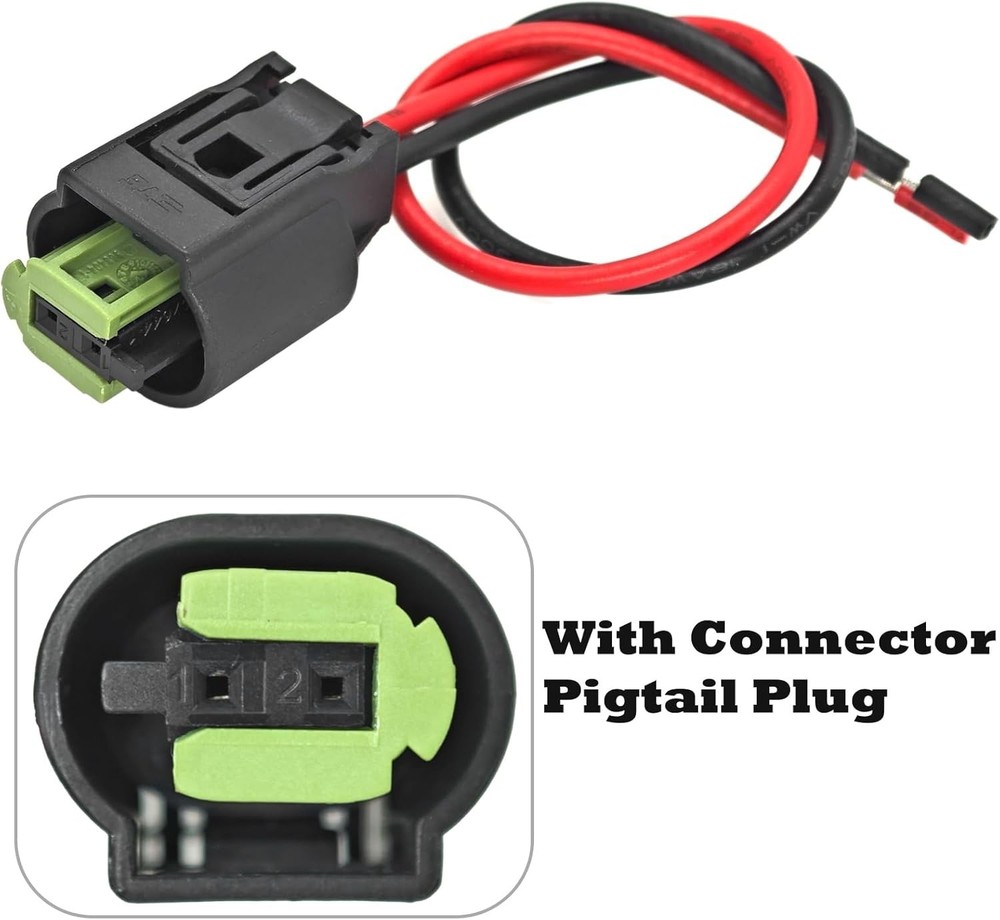 BMW Ambient Air Temperature Sensor with Connector Plug Replacement