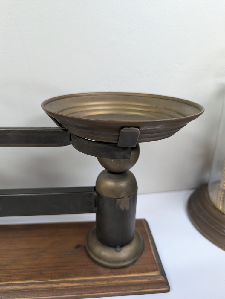 Antique Scale Wood Base