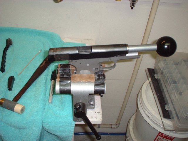 Slide Lapping Tool for 1911 style slide lapping. New