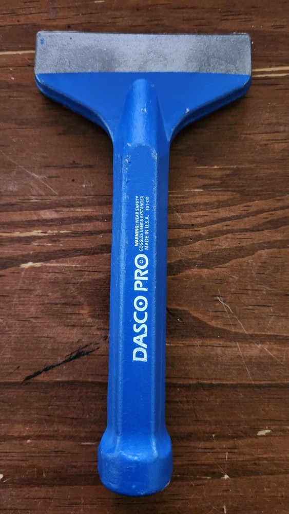 DASCO PRO 436 BRICK CHISEL 3 1/2" 301-D0 BLUE