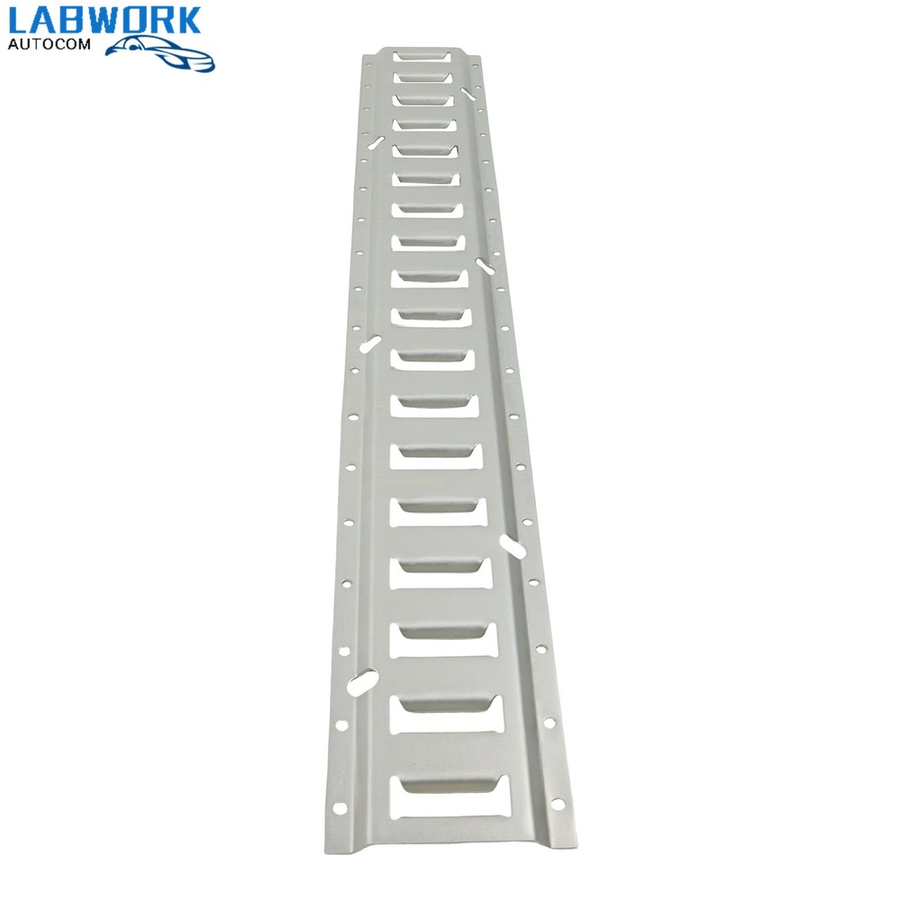 4 Pcs 3' E Track Silver Tie Down Rails, Galvanized Steel For Shipping Storage