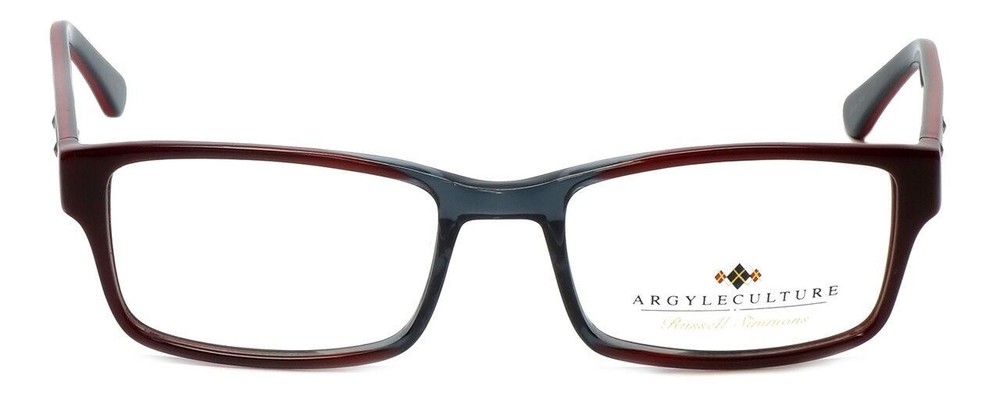 Argyleculture Designer Multi-Focus Blue Light Blocking Glasses Mobley Grey-Red