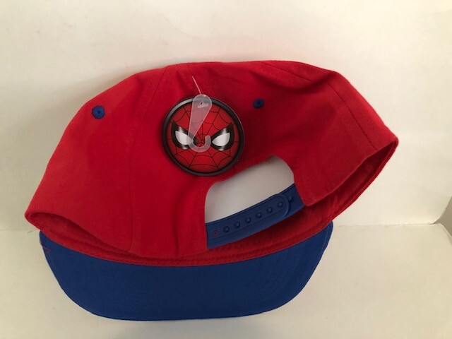Spider-Man Spiderman Marvel Baseball Cap Hat Adjustable Snapback New NWT
