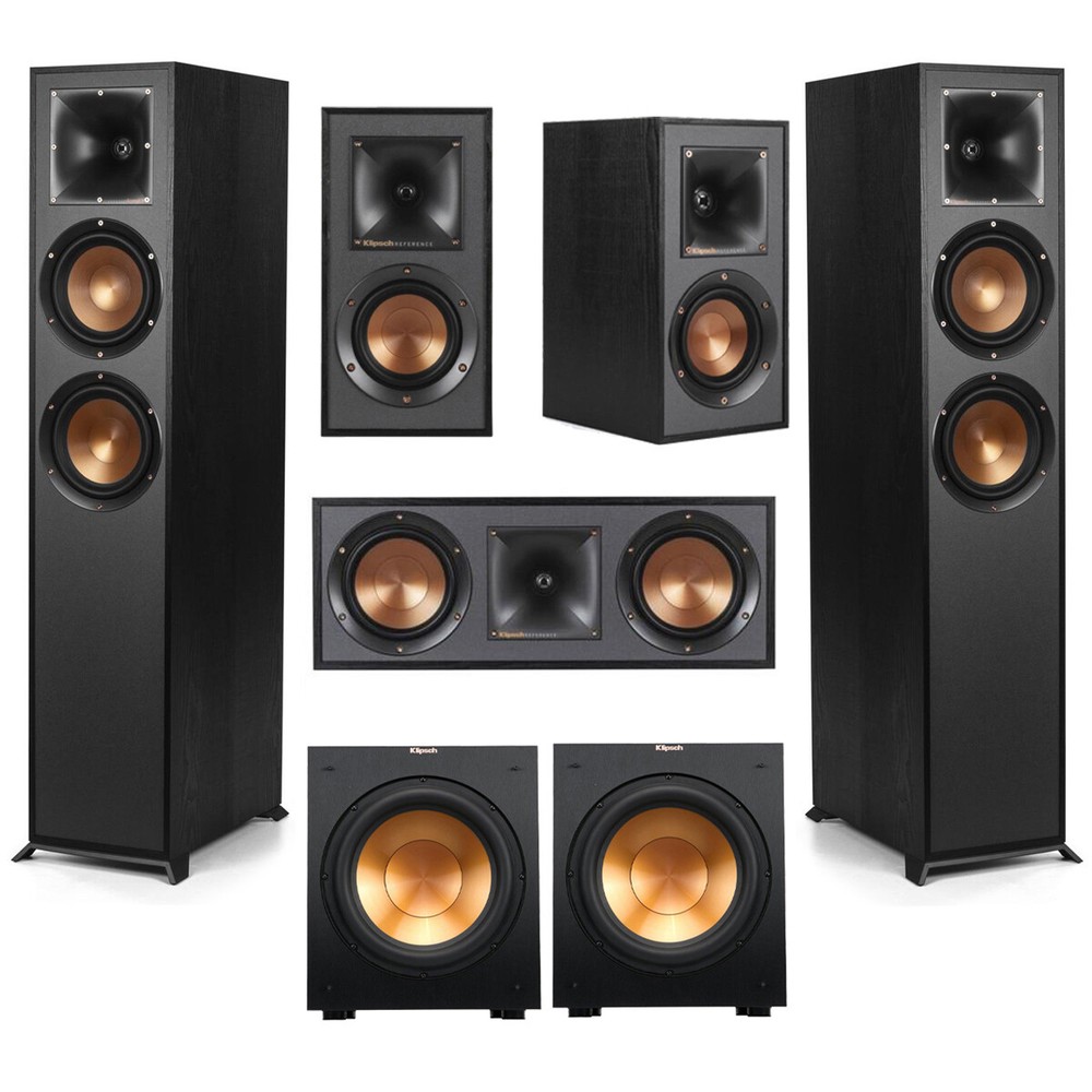 Klipsch Reference 5.2 Home Theater Pack, Black #1065834 K3