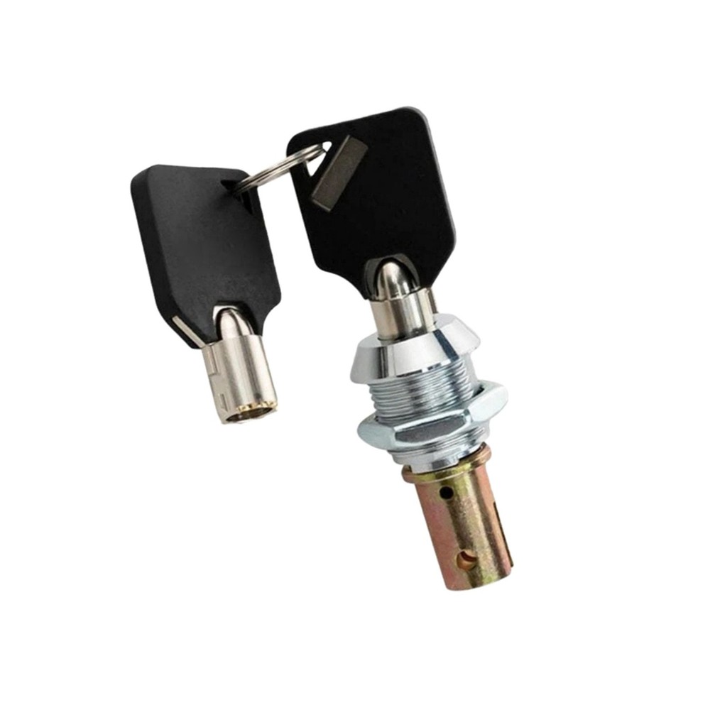 Tool Box Lock with Keys Replacement Cylinder For Tool Storage Cabinets Drawers