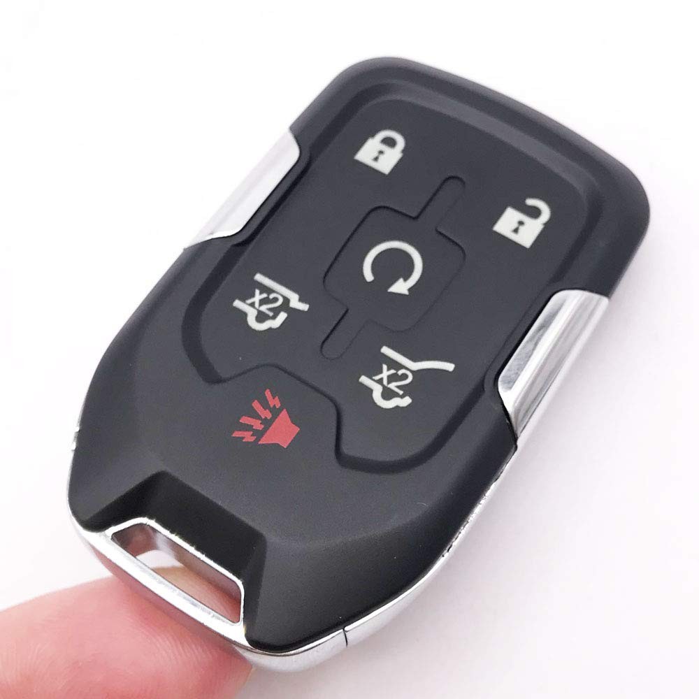 6 Buttons Replacement Key Fob Cover Case fits for 2014 2015 2016 2017 Shell