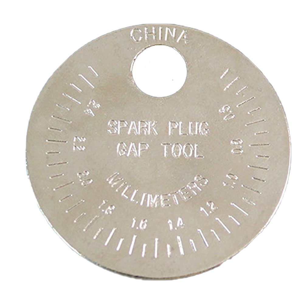 2Pc Spark Plug Gap Tool Gapper Gauge Universal Car Engine Tuner Mechanic Tool